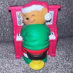 VTG 1992 Avon Play It Again Mr Keys Musical Bear Piano Plug In Works